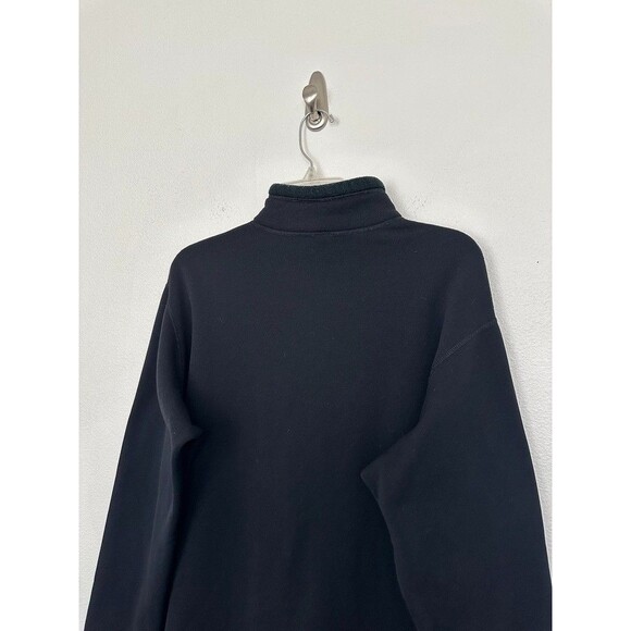 Patagonia Quarter Zip Fleece Black Vintage Black Hiking Outdoors Men's Medium - Picture 7 of 7
